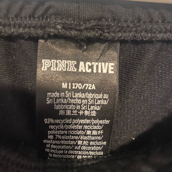 Women’s large black track leggings with zipper - Picture 2 of 3